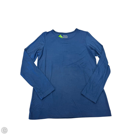 Top Long Sleeve By Chicos In Blue, Size: Xs