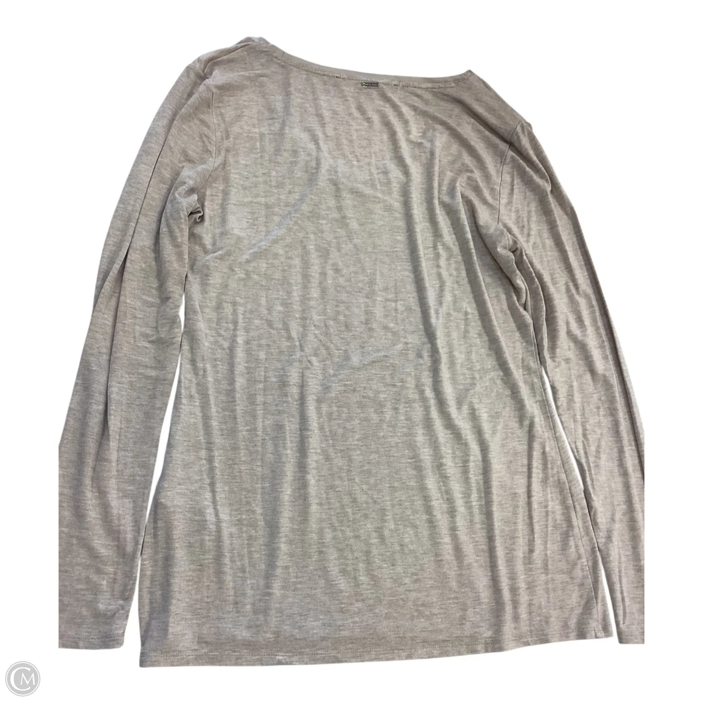 Top Long Sleeve Basic By White House Black Market In Tan, Size: S