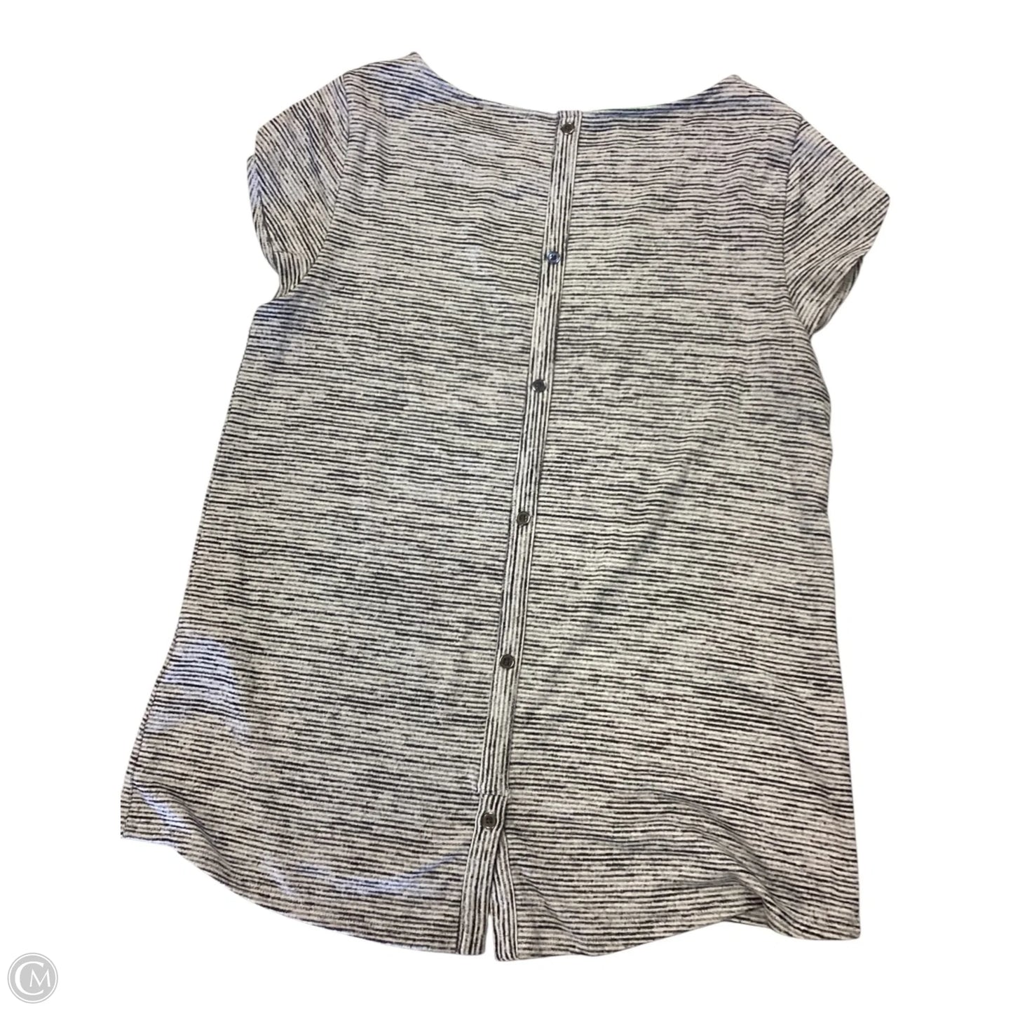 Top Short Sleeve By Market & Spruce In Grey, Size: M