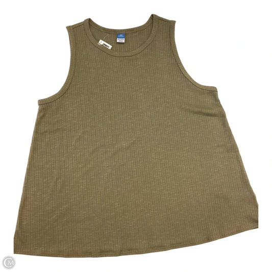 Tank Top By Old Navy In Green, Size: Mp