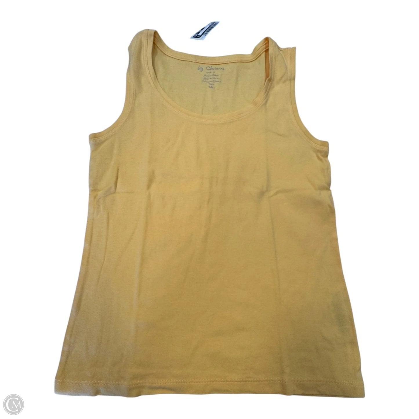 Tank Top By Chicos In Yellow, Size: S