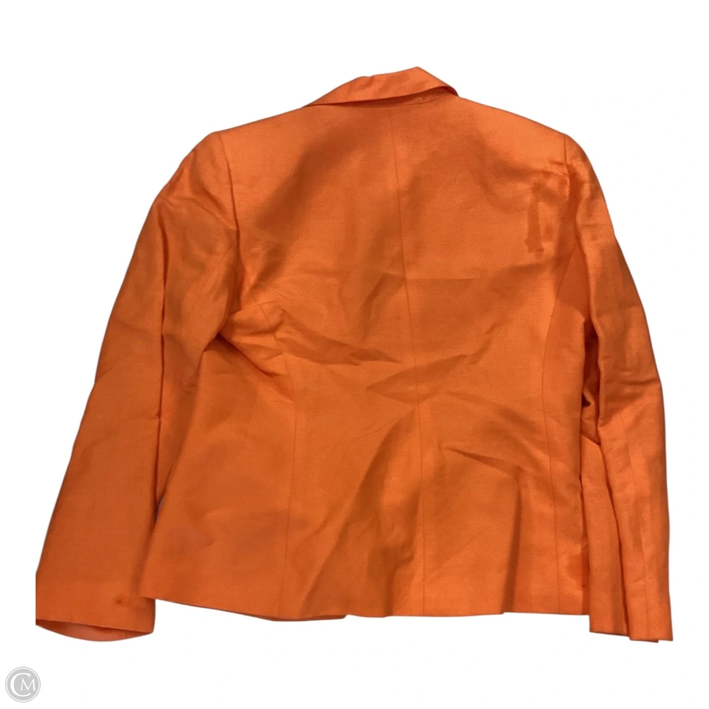 Blazer By Le Suit In Orange, Size: 8p