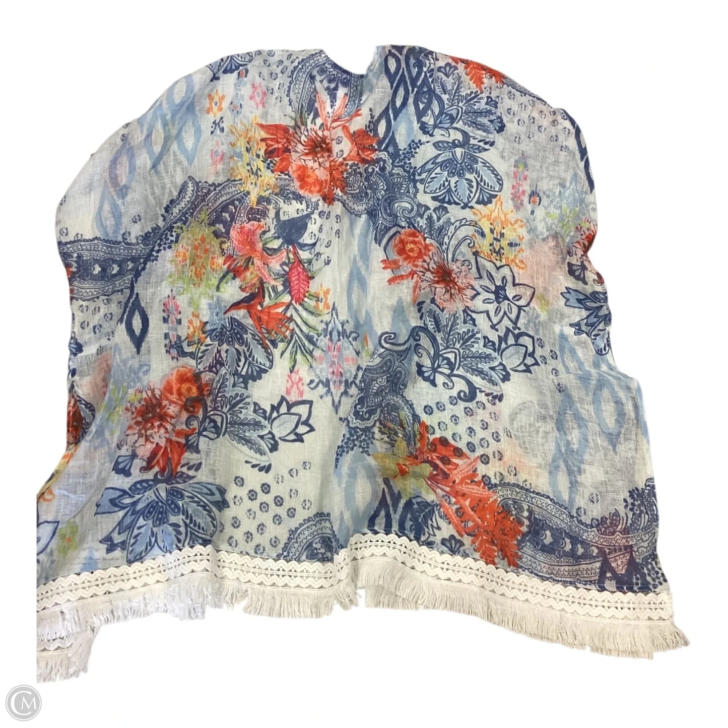 Vest Other By Chicos In Floral Print, Size: S