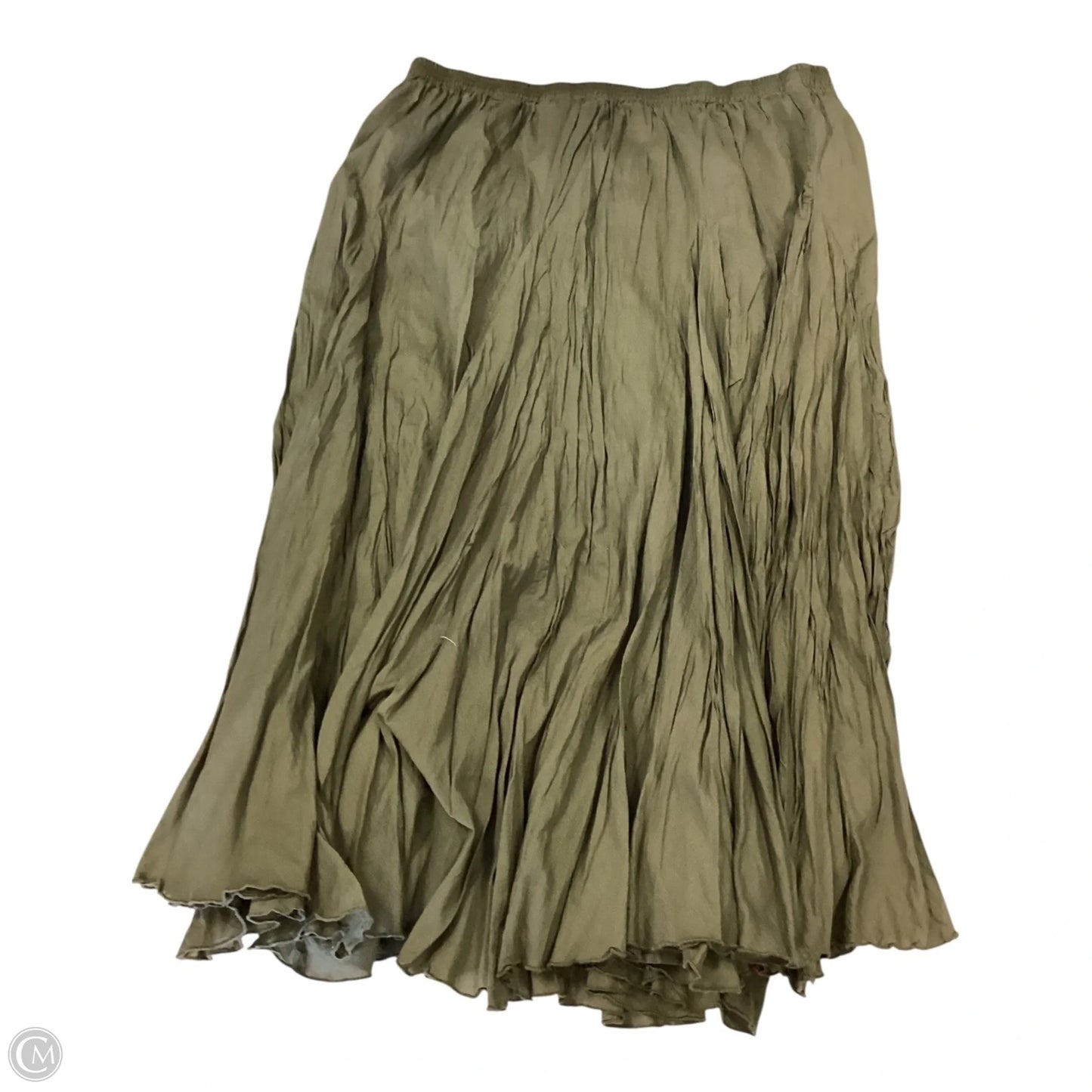 Skirt Maxi By Jessica London In Green, Size: 24