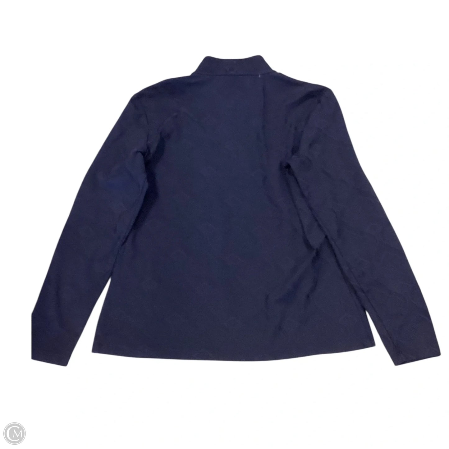 Top Long Sleeve By J Mclaughlin In Navy, Size: L
