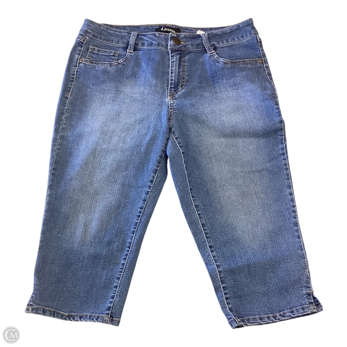 Capris By D Jeans In Blue, Size: 10p