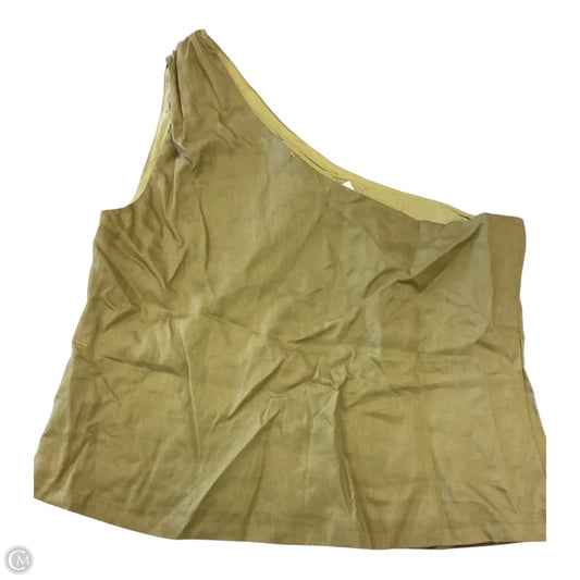 Top Sleeveless By Clothes Mentor In Green, Size: 16