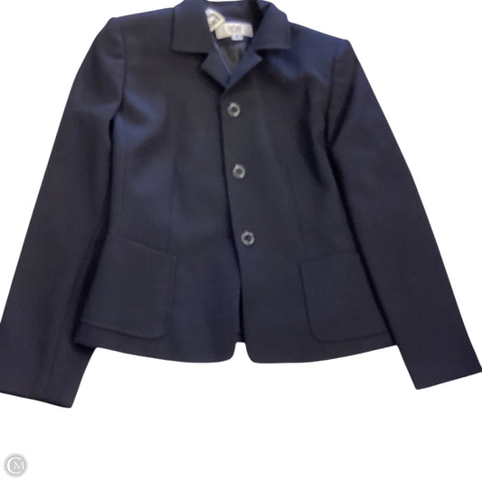 Blazer By Le Suit In Navy, Size: 6p