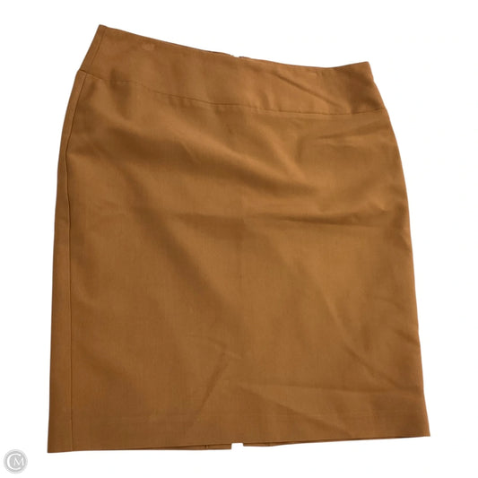Skirt Mini & Short By Alfani In Bronze, Size: 10