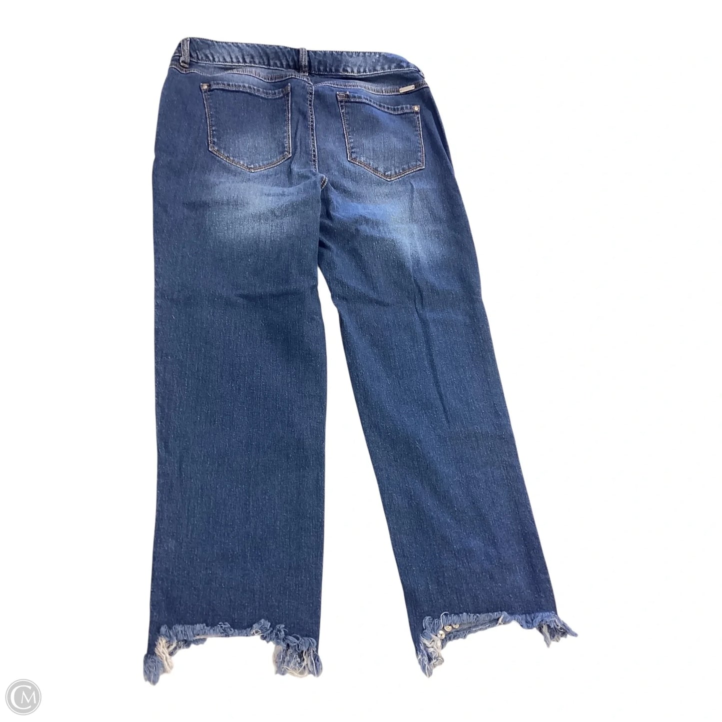 Jeans Cropped By Inc In Blue, Size: 12