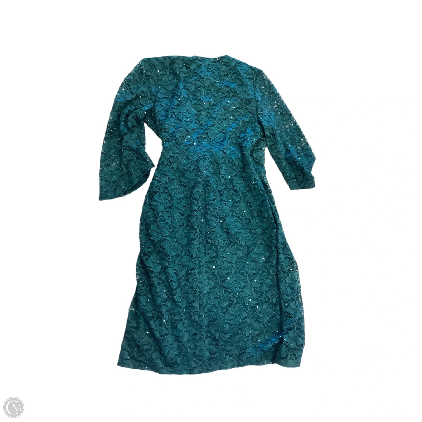 Dress Party Short By Connected Apparel In Green, Size: 12