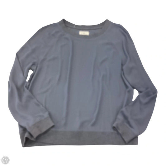 Top Long Sleeve By Lou And Grey In Grey, Size: M