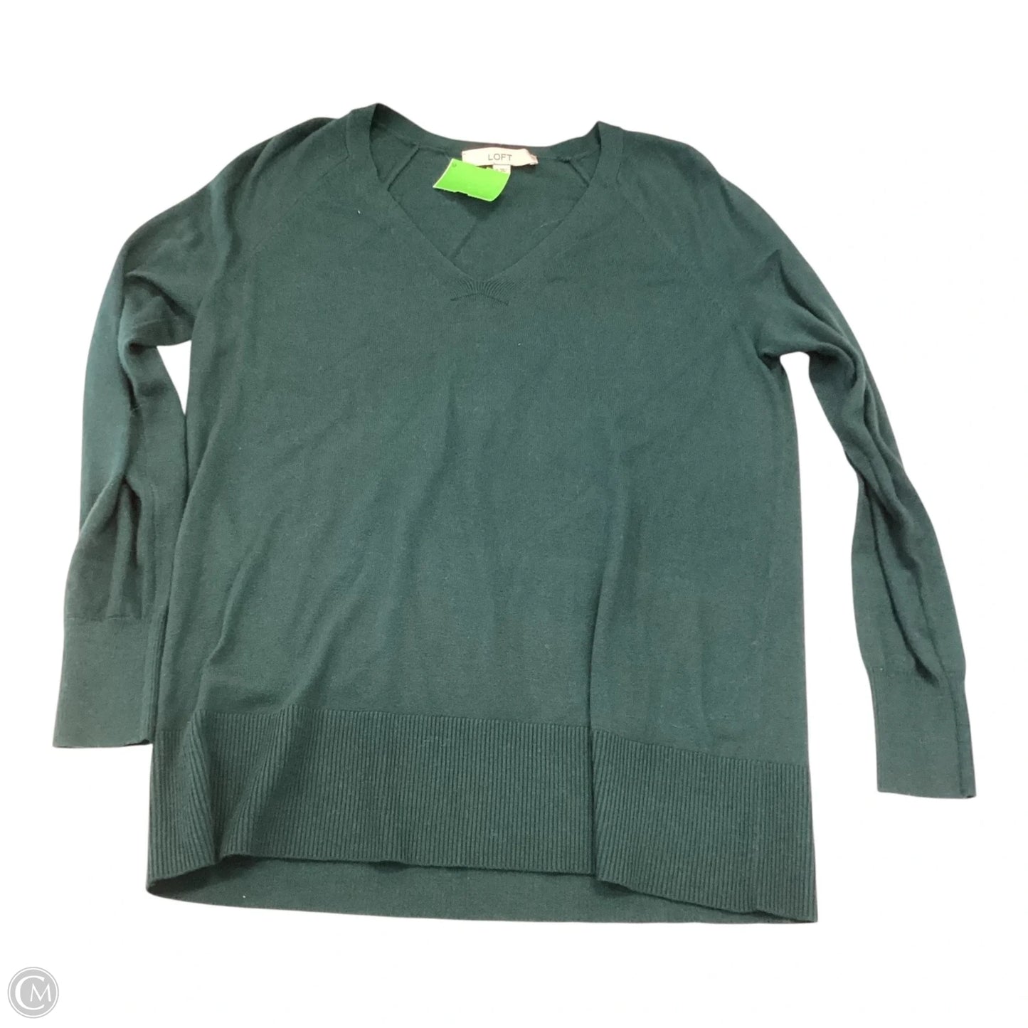 Sweater By Loft In Green, Size: M
