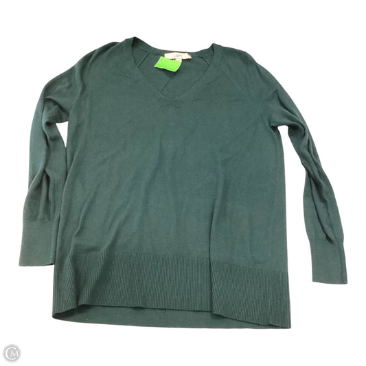 Sweater By Loft In Green, Size: M