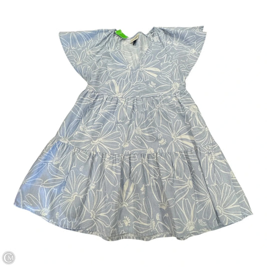 Dress Casual Short By Universal Thread In Blue & White, Size: S