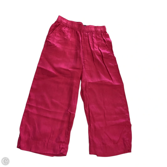 Pants Linen By Tahari In Pink, Size: L
