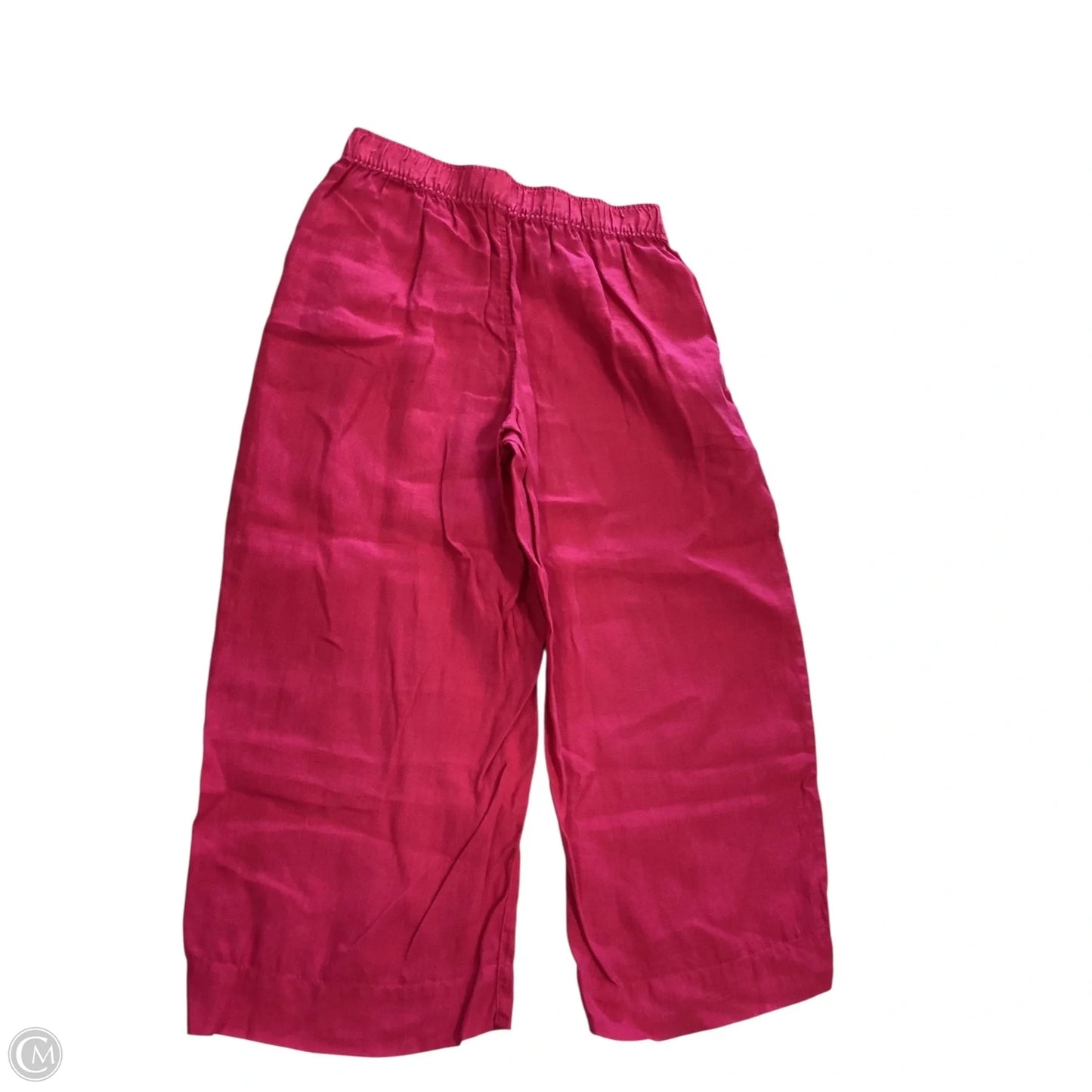Pants Linen By Tahari In Pink, Size: L