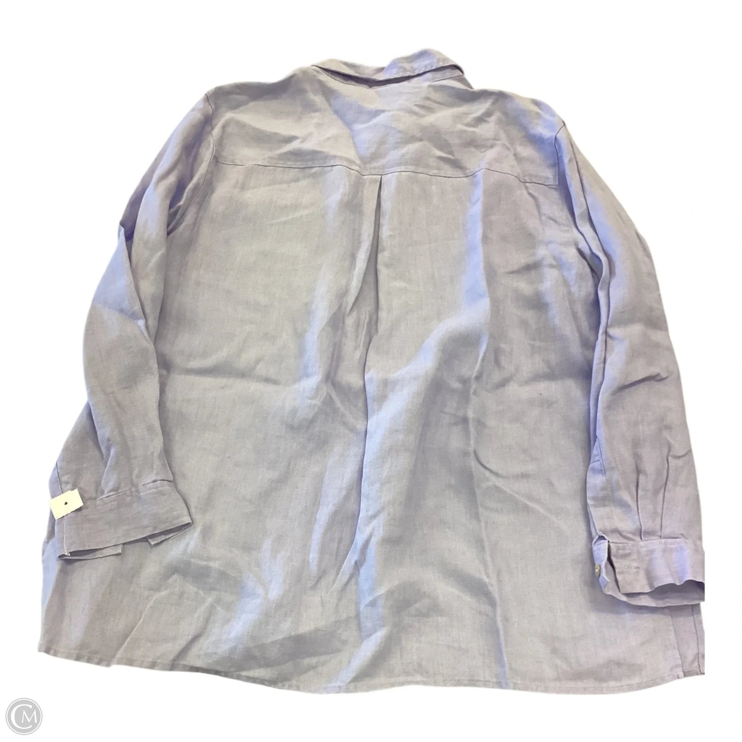 Top Long Sleeve By Chicos In Purple, Size: L