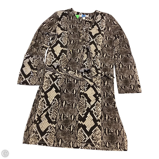 Dress Casual Short By Michael By Michael Kors In Animal Print, Size: M