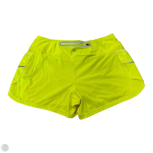 Athletic Shorts By Athleta In Yellow, Size: M