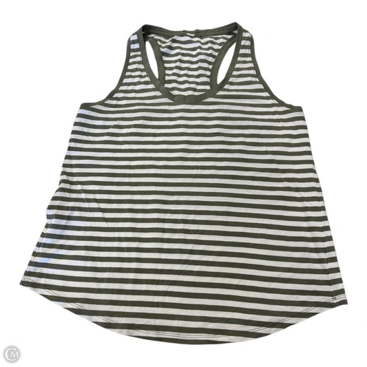 Tank Top By Lululemon In Striped Pattern, Size: M