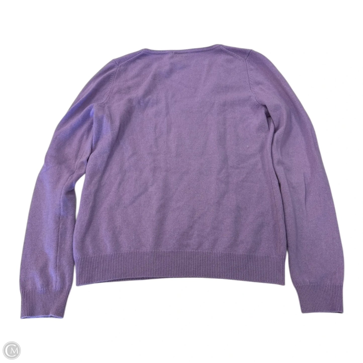 Sweater Cashmere By Talbots In Purple, Size: S