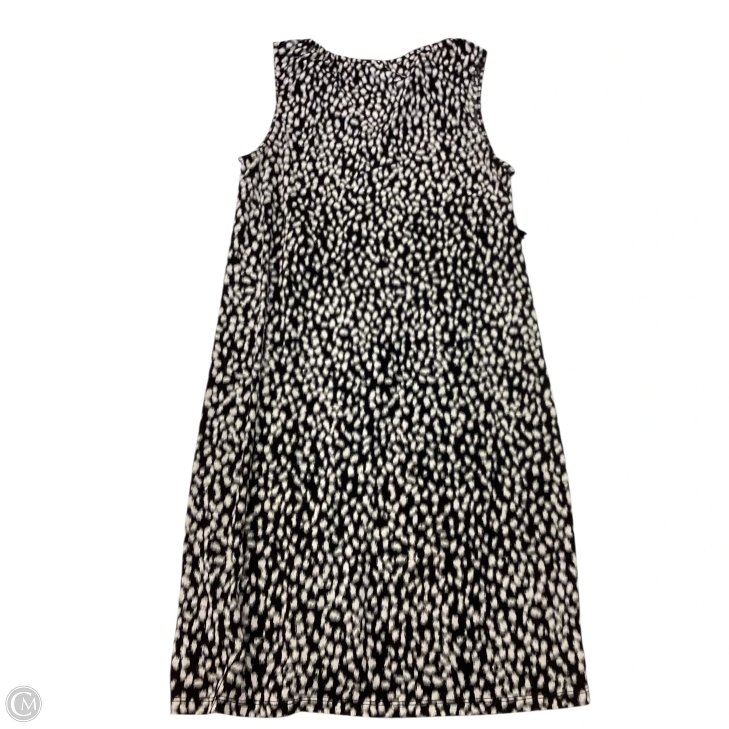 Dress Designer By Michael Kors In Black & Grey, Size: S