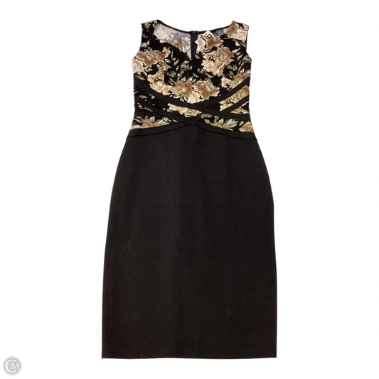 Dress Casual Short By Clothes Mentor In Black & Brown, Size: S