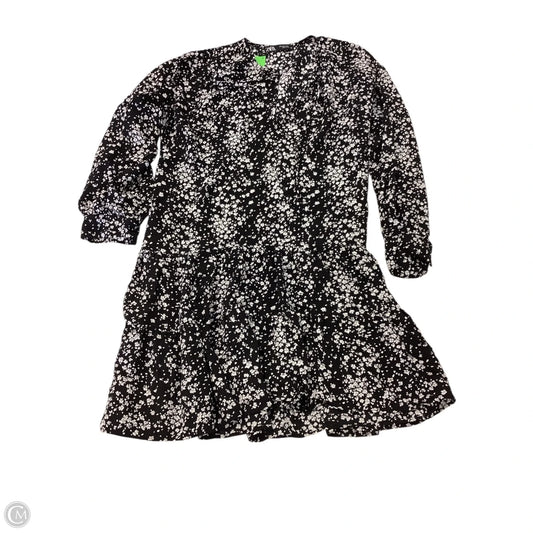 Dress Casual Short By Zara In Black & White, Size: S