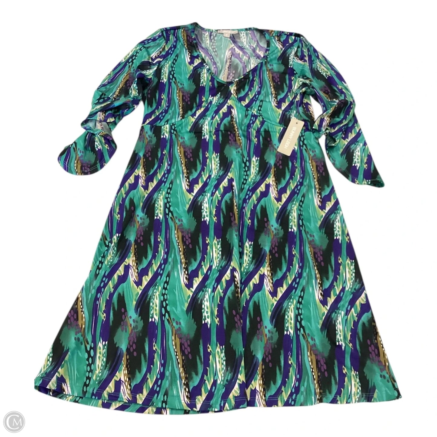 Dress Casual Short By Sunny Leigh In Green, Size: M