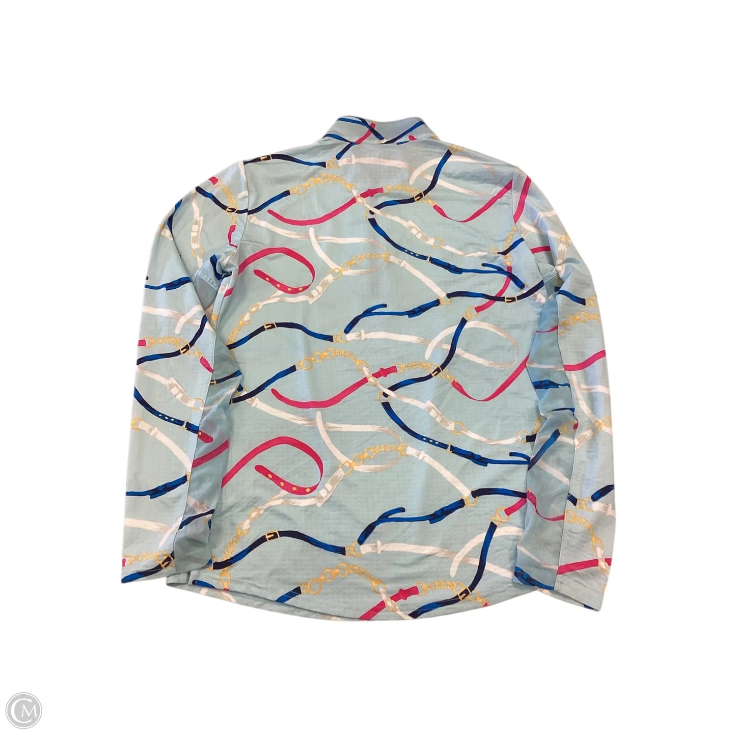 Top Long Sleeve By Clothes Mentor In Blue, Size: M