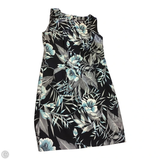 Dress Casual Short By Connected Apparel In Tropical Print, Size: 16