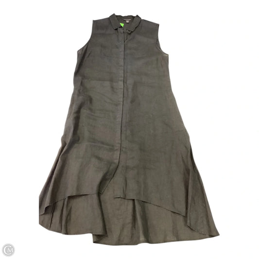 Dress Casual Maxi By Saks Fifth Avenue In Black, Size: L