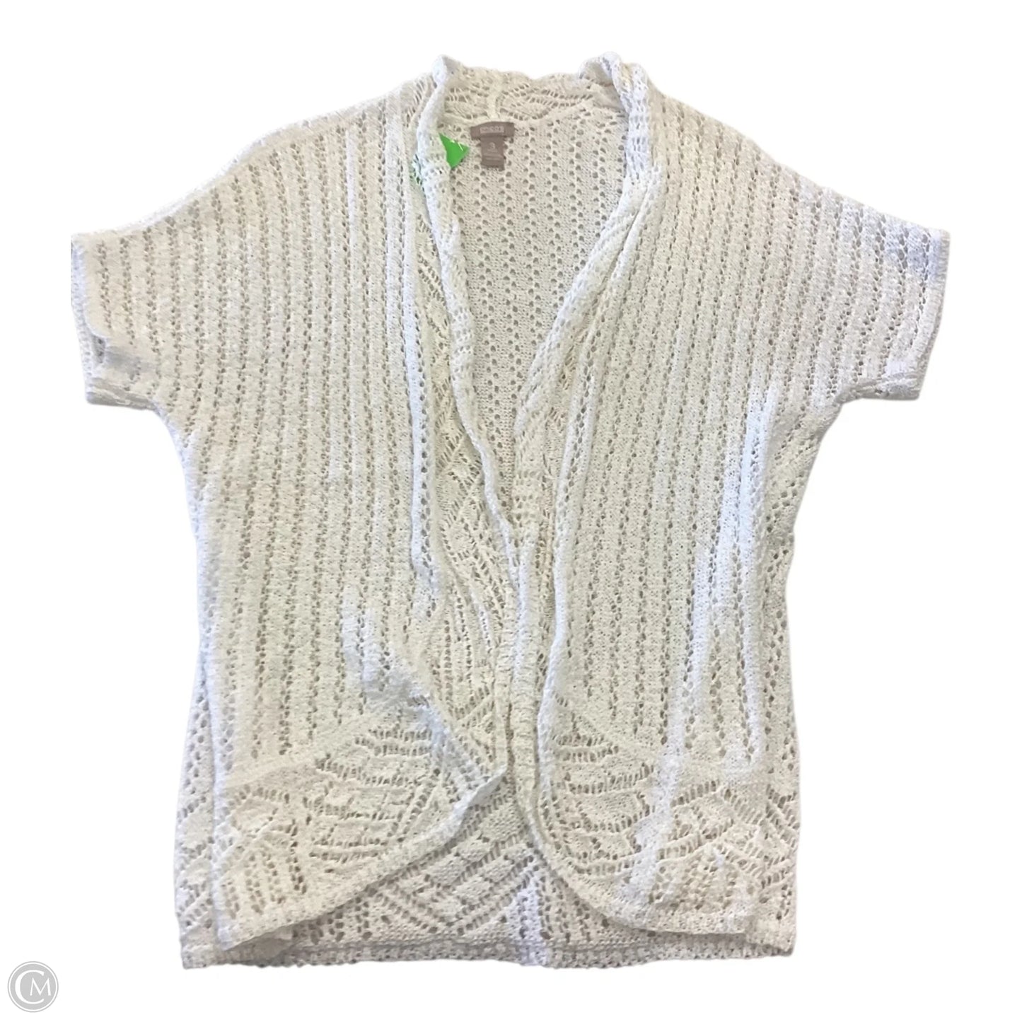 Cardigan By Chicos In White, Size: Xl