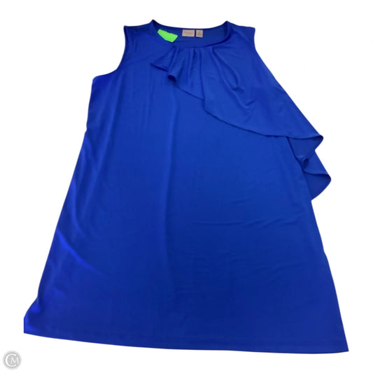Dress Casual Short By Chicos In Blue, Size: Xl