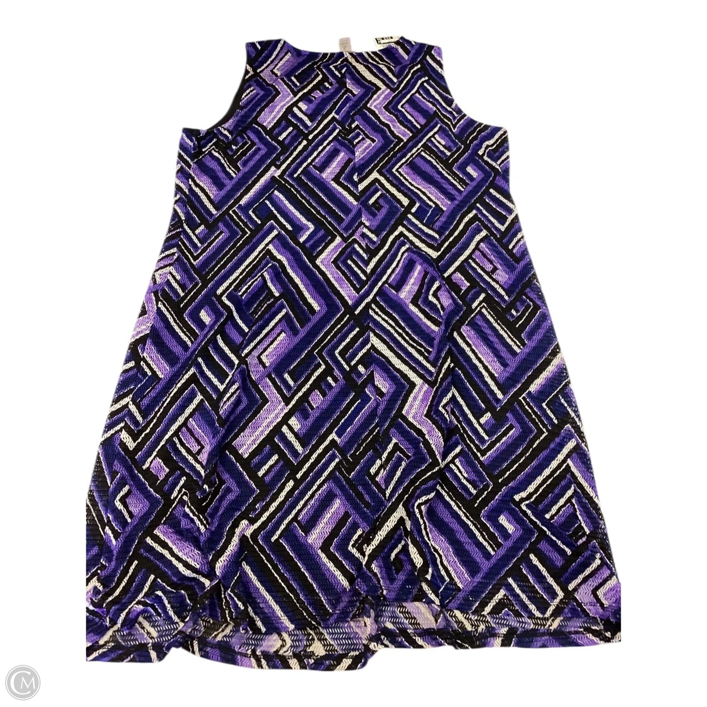 Dress Casual Short By Chicos In Purple, Size: Xl
