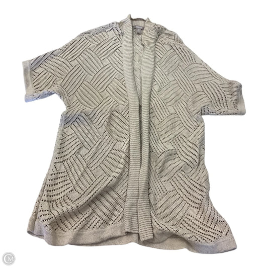 Cardigan By Chicos In Tan, Size: Xl