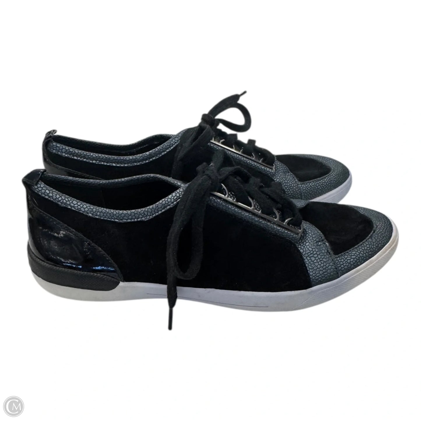Shoes Athletic By Calvin Klein In Black, Size: 7