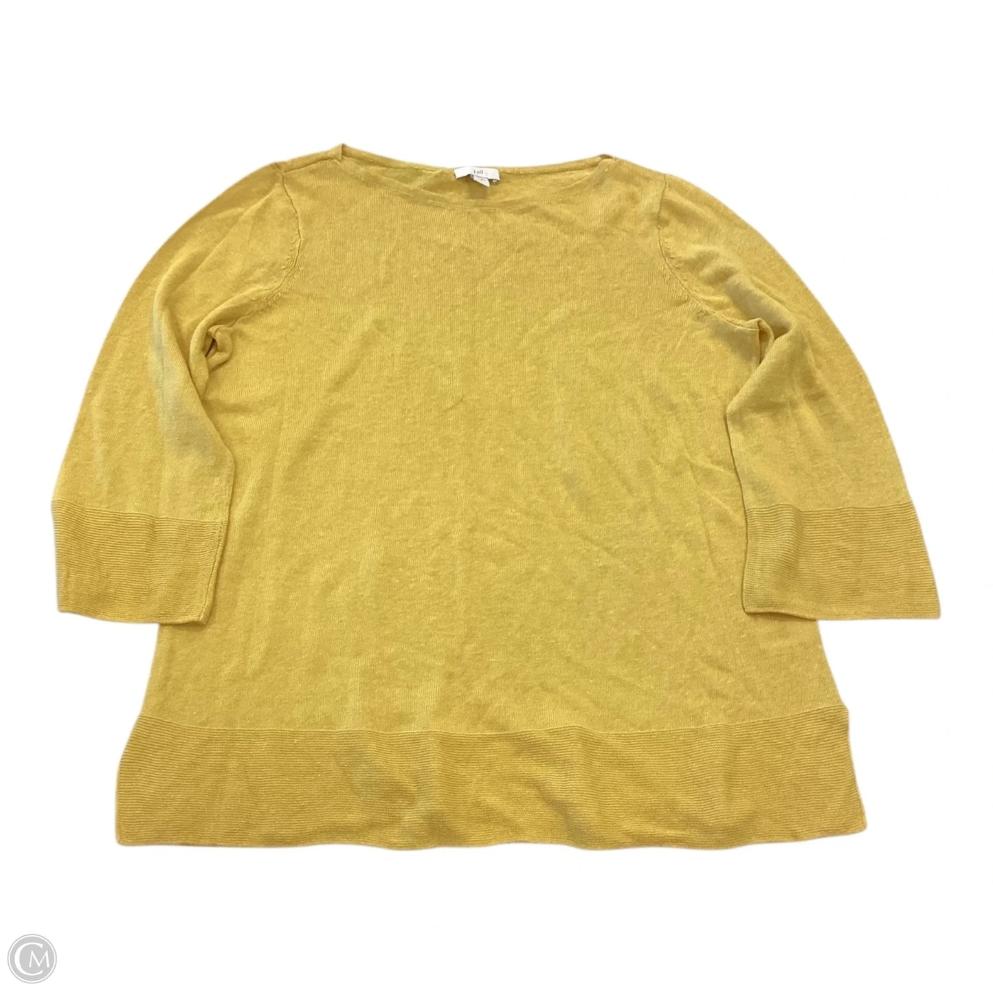 Top 3/4 Sleeve By Talbots In Paisley Print, Size: 10