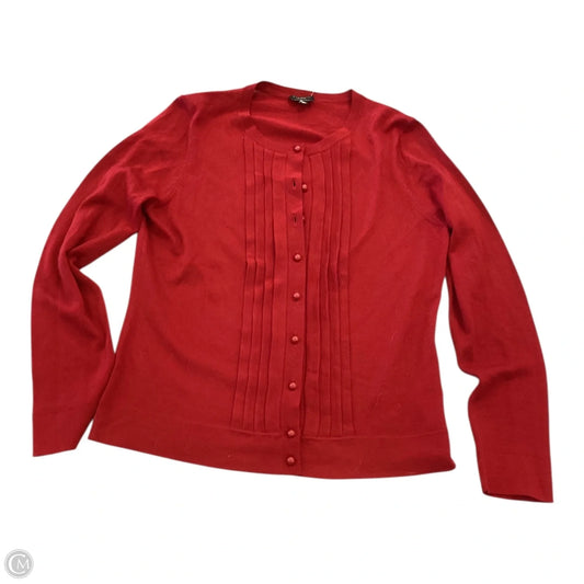 Cardigan By Talbots In Red, Size: M
