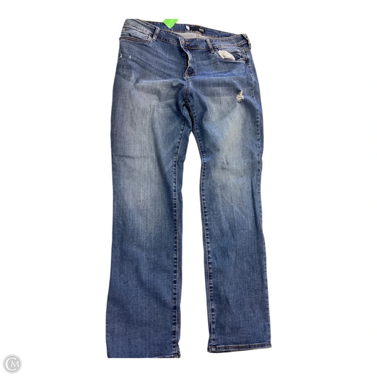 Jeans Cropped By Kut In Blue, Size: 14