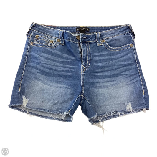 Shorts By True Religion In Blue, Size: 14