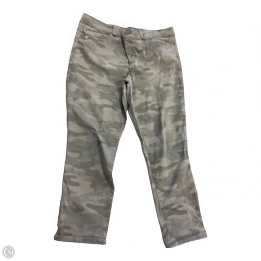 Pants Cropped By Democracy In Green, Size: 14