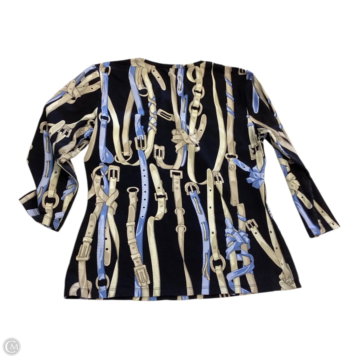 Top 3/4 Sleeve By J Mclaughlin In Navy, Size: S