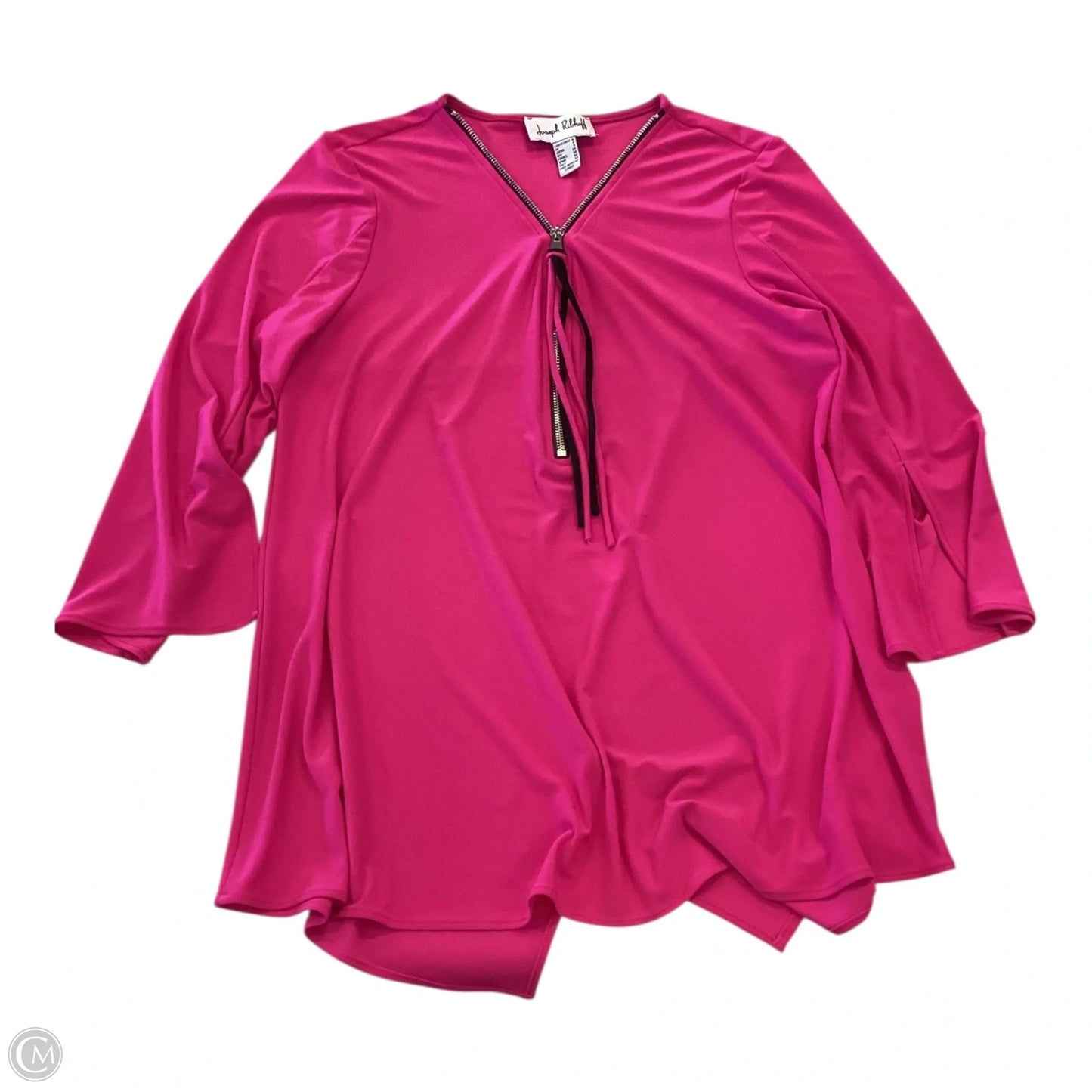Top Long Sleeve By Joseph Ribkoff In Pink, Size: 6