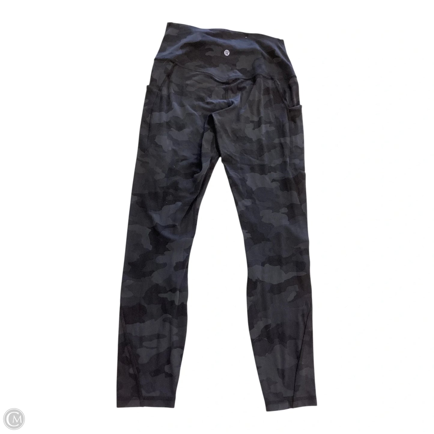 Athletic Leggings By Lululemon In Grey, Size: M