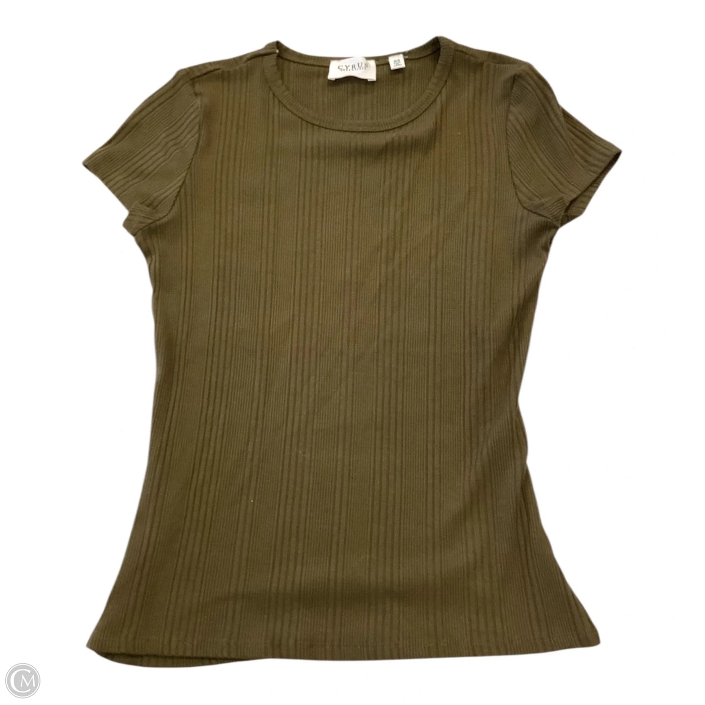 Top Short Sleeve By Cyrus In Green, Size: Xs