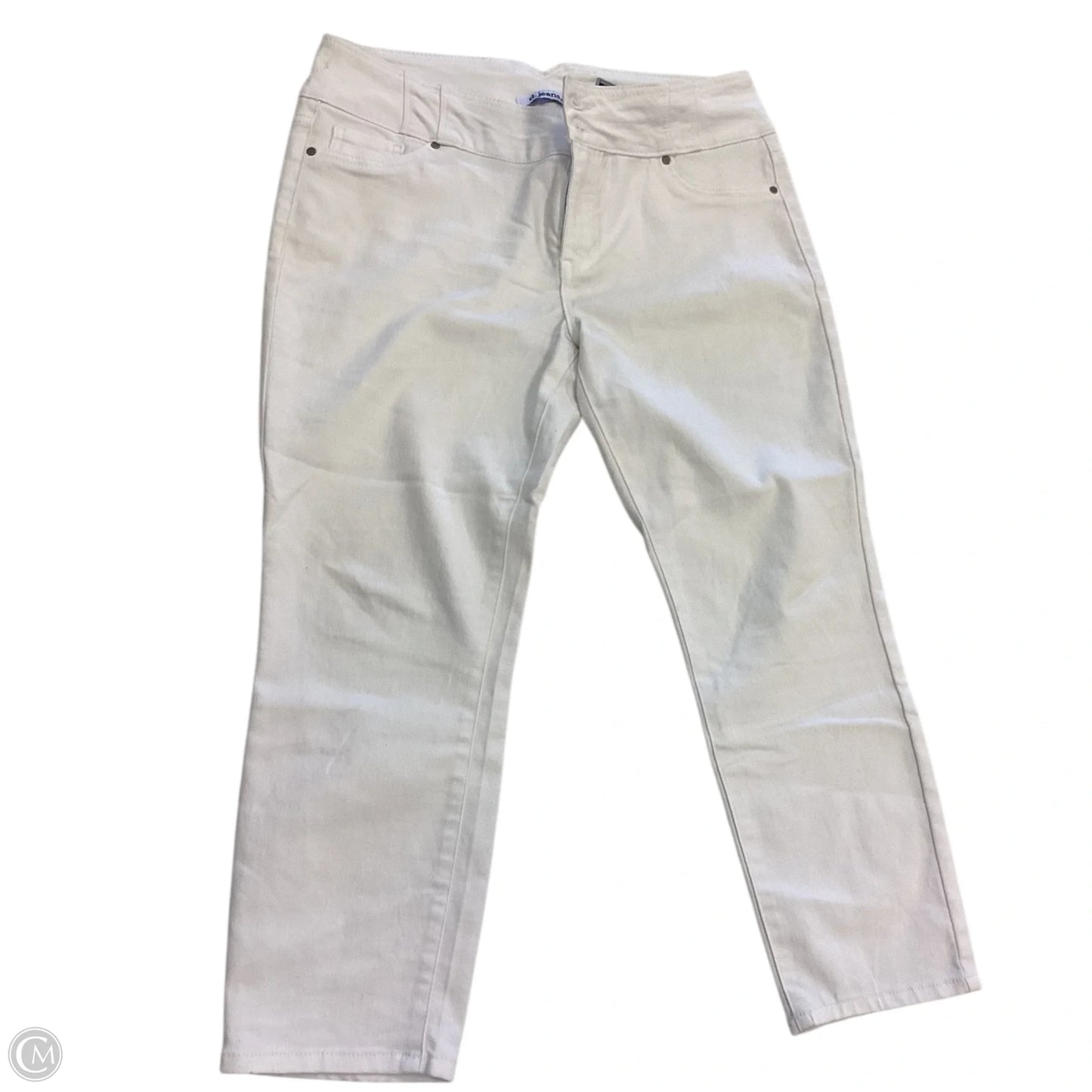Pants Cropped By D Jeans In White, Size: 12