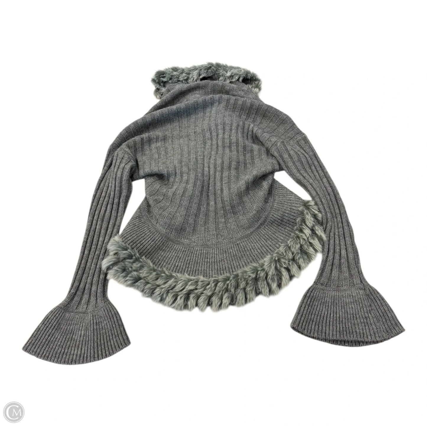 Cardigan By Boston Proper In Grey, Size: L