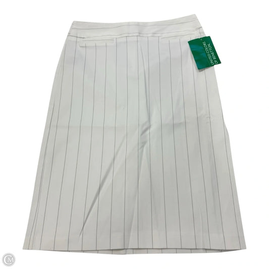 Skirt Mini & Short By Benetton In Striped Pattern, Size: 4